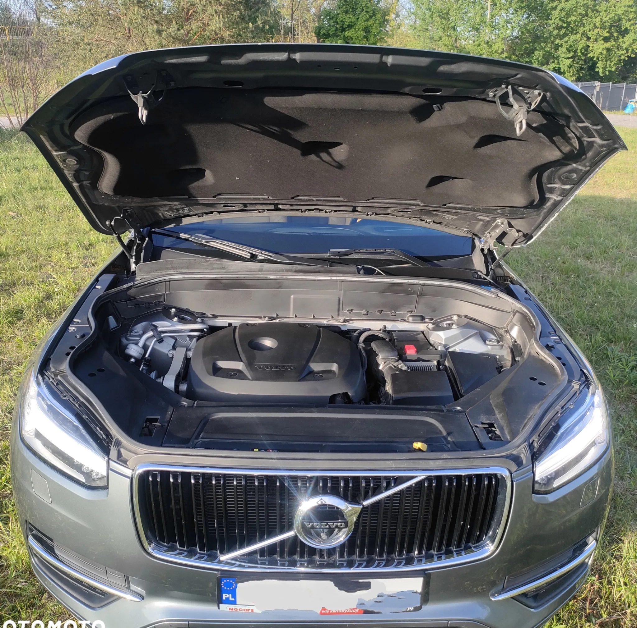 Volvo XC 90 cena 122000 przebieg: 158000, rok produkcji 2017 z Kielce małe 277